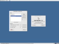 Link Monitor Applet in action