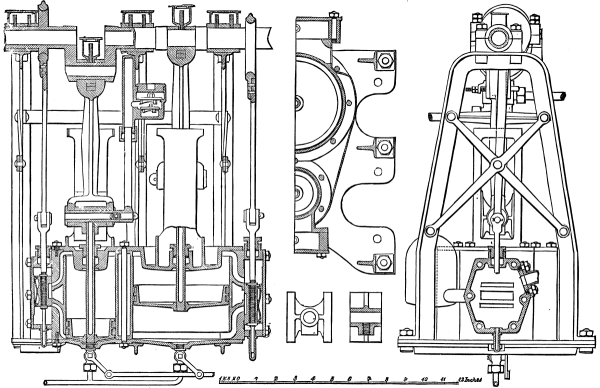 LIGHT STEAM ENGINE FOR AERONAUTICAL PURPOSES