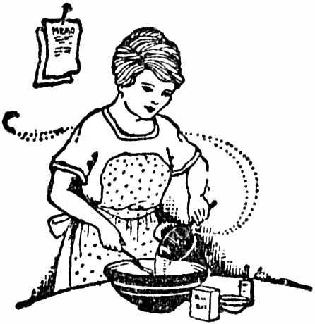 woman cooking