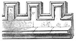 Parapet, St. Peter's Church, Dorchester.