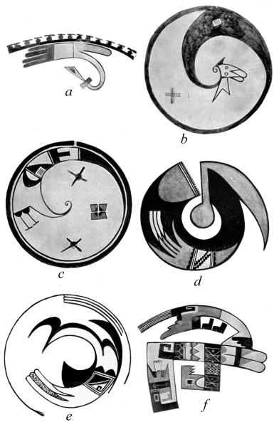 PL. CL—
FIGURES OF BIRDS AND FEATHERS FROM SIKYATKI