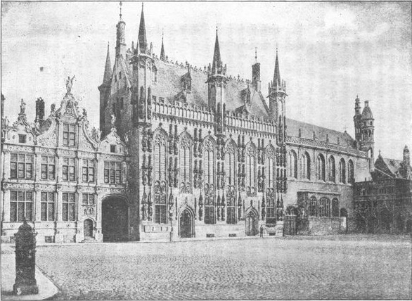 Griffie, Stadhuis en H. Bloedkapel te Brugge