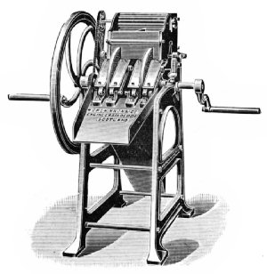 Hand-Power Double-Disk Pulper