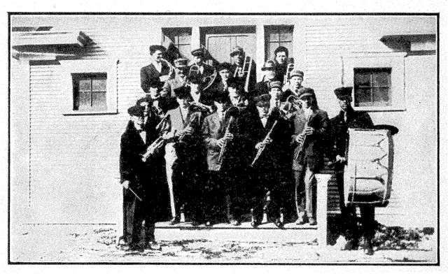 A brass band for the young men