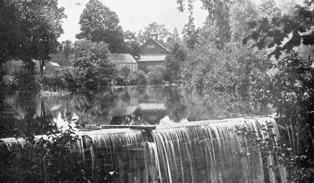 A MILL STREAM IN THE MOHAWK VALLEY.