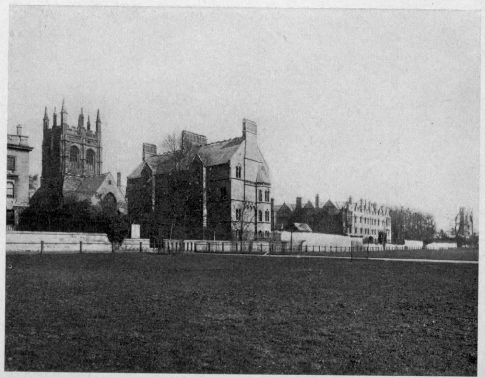 MERTON COLLEGE, FROM FIELDS.